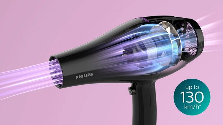 Secador De Pelo Philips Drycare Bhd27400 2200w Color Negro - Vista 6