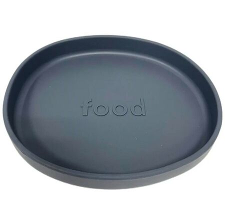Plato de Comida de Silicona Gris Gadnic BEBE65 Para Bebés
