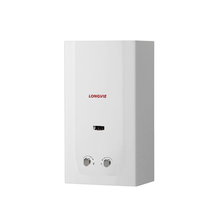 Calefon a gas LONGVIE CN512SS-N 12lts gas NATURAL sin piloto clase A - Vista 2
