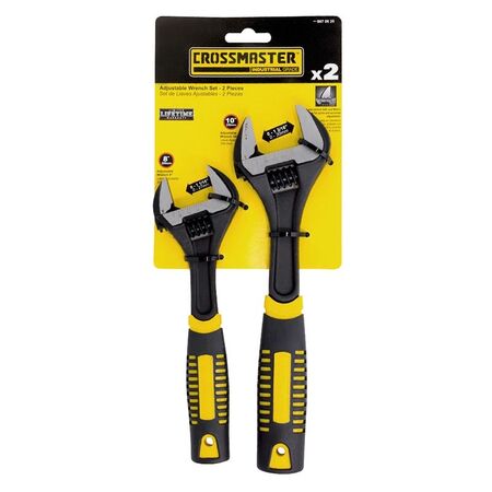 Set Llave Ajustable Xtra-Force 2Pcs Crossmaster