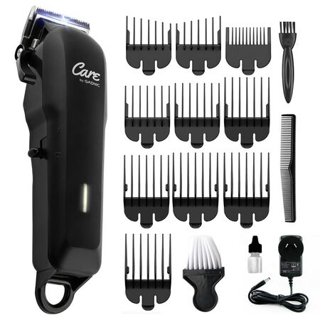 Máquina de Cortar Pelo Care By Gadnic S2000 Profesional 8 Peines + Accesorios