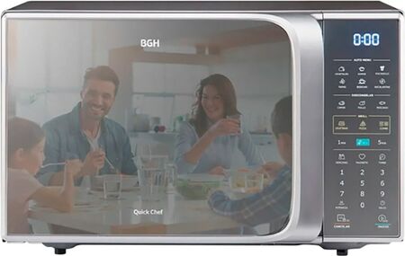 Microondas Bgh B120Ds20I 10 Litros 1050W Digital Pl