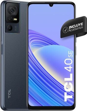 Telefono Celular TCL 40SE 6GB RAM 256GB ALMACENAMIENTO DARK GRAY LIBRE