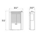 CALEFACTOR COPPENS PELTRE ACERO 4000 kcla/h - TBU, MG, C/SALIDA DER. (C40UDPAM) - Miniatura 2