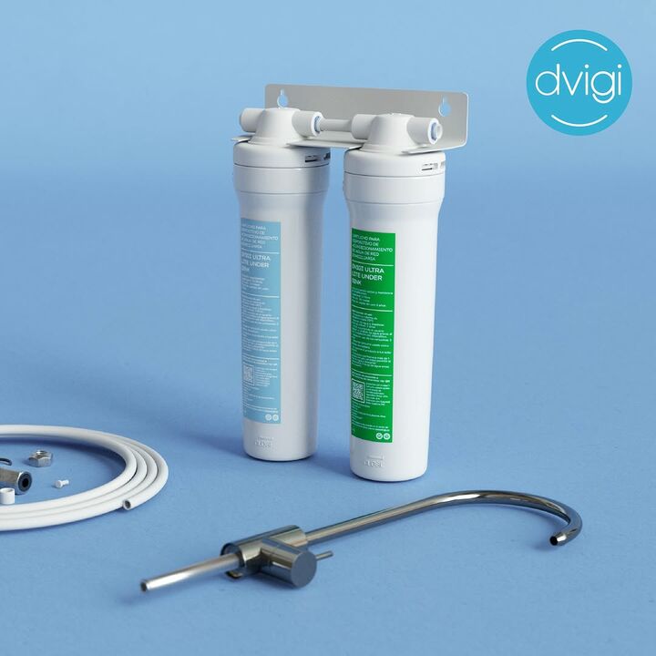 Filtro Purificador de agua Bajo mesada con UltraFiltración DVIGI - Vista 2