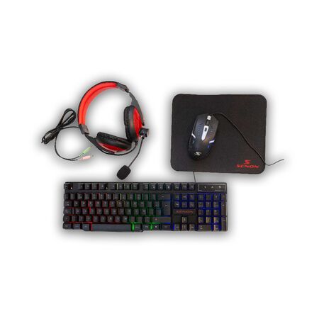 KIT GAMER MOON AUDIO PRO CGS902 Negro