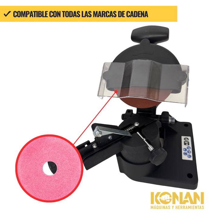 Afilador De Cadenas Konan De Motosierra - Vista 4