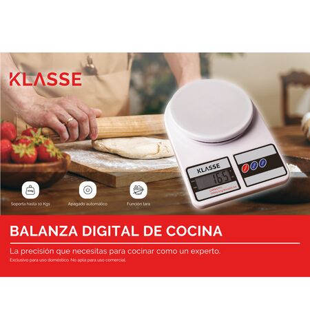 Balanza De Cocina Digital Klasse (KS2001)