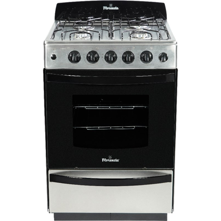 Cocina Florencia 5538 EfA Inox 4 Hornallas 56Cm
