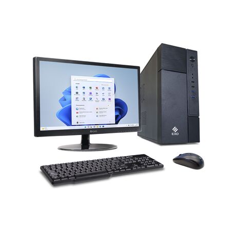PC Intel i5-9400 8GB SSD 256GB WiFi Win11 Pantalla 18" EXO