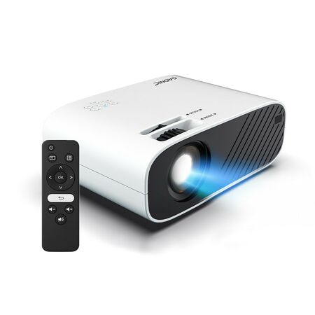 Proyector Full Hd WiFi Gadnic 5500 Lúmenes Portátil 65w