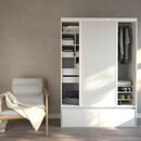 Placard Corredizo 1,50 2 Cajones 2 Zapateros Everest Tables - Miniatura 1