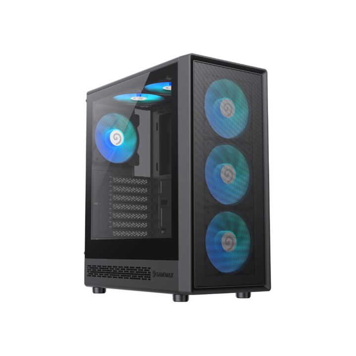 Gabinete Gamemax Storm 2AB 6Fan ARGB ATX - Vista 1