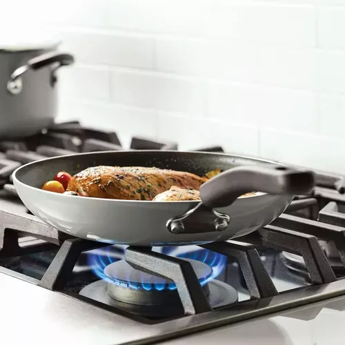 Set 2 Sartenes Farberware 22331 Antiadherente 21 Y 25cm Gris - Vista 3