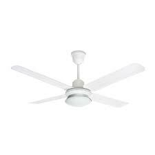 VENTILADOR DE TECHO PROTALIA 3401 CHAPA BLANCO C/LUZ LED - 4609289 