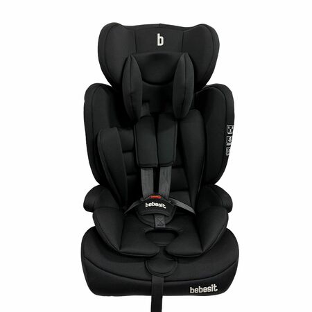 Butaca Booster Grupo 1 - 2 - 3 Bebesit Negro 36 kg