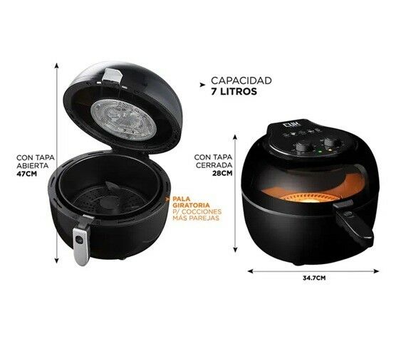 FREIDORA DE AIRE GADNIC F400 7LT - Vista principal