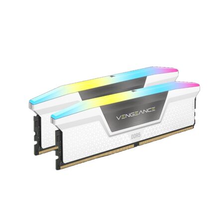 Memoria DDR5 Corsair 32Gb (2x16Gb) 5200 MHz Vengeance RGB White