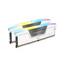Memoria DDR5 Corsair 32Gb (2x16Gb) 5200 MHz Vengeance RGB White - Miniatura 1