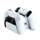 Base Cargadora HyperX ChargePlay Duo PS5 White - Miniatura 2