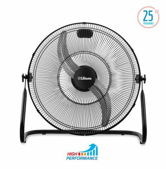 TURBOVENTILADOR LILIANA POWER VT25POW 25` 180W METALICO NEGRO - 4609265 - Vista 1
