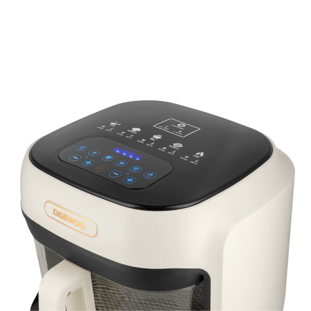 Freidora por Aire 7L Crystal XL Bowl Vidrio Daewoo