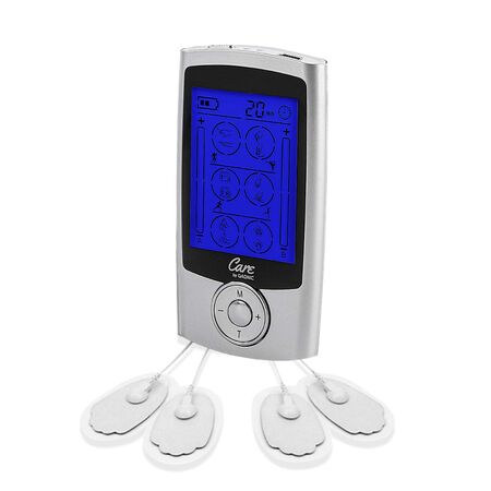 Electroestimulador Muscular Portátil Gadnic 9910 20 Niveles 24 Programas Recargable