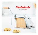 Maquina Pastalinda Clasica 200 Cromada 20cm Pastas Fideos - Miniatura 8