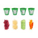 Rallador Electrico Daewoo DFP903N Rebana Pica Queso Pure Salad Maker - Miniatura 3