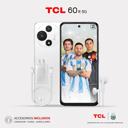 Tcl 60R 5G 4Gb 128Gb A15 Blanco