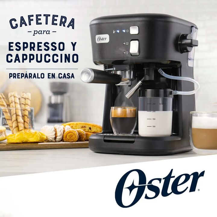 Cafetera Oster BVSTEM5501B Negro Espresso - Vista 9