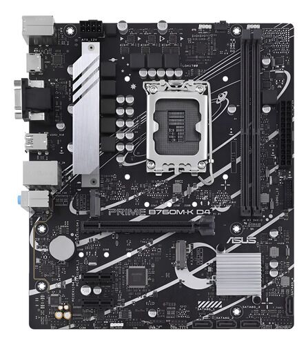 Motherboard Asus Prime B760m-k D4 Intel 1700 Pcie 4.0 - Vista principal
