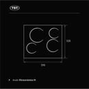 Anafe TST Vitroceramico Blanco Electrico 4 Hornallas - Miniatura 4