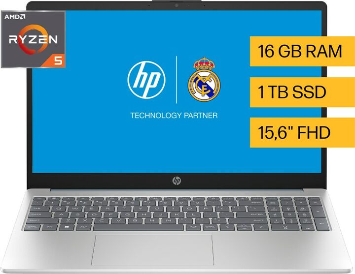 Notebook Hp R5 15-Fc0259La 16G1024Ssd W11 Fhd 15 - Vista 1