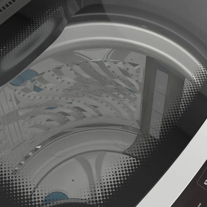 Lavarropas WHIRLPOOL WW10HTB 10kg 740rpm carga superior gris - Vista 5