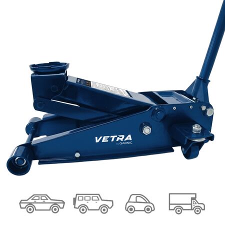 Crique Gato Hidráulico Vetra By Gadnic 3 Toneladas Doble Pistón