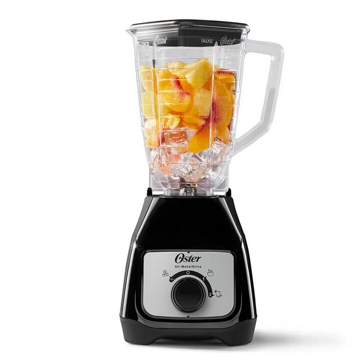 Licuadora OSTER Kaliman Blstkapbrd - vaso plastico - 2 vel negra  - Vista principal