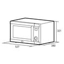 Microondas Air Fryer 4 En 1 De 28 LT TST - Miniatura 7