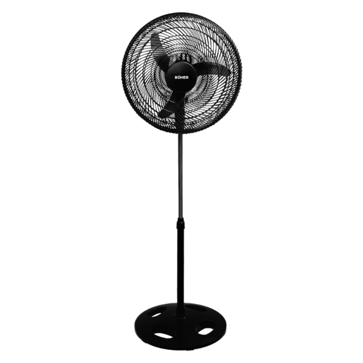 VENTILADOR DE PIE BOHER 20" BO20PMA ASPAS METÁLICAS - Vista 1