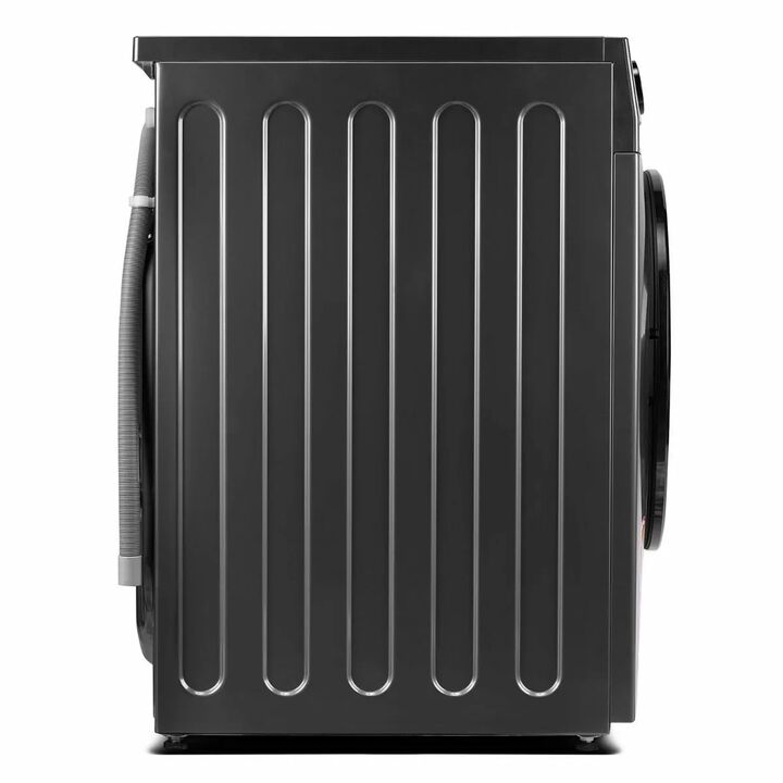 Lavasecarropas Midea Mf-200d120bt-a1 Inverter Smart 12 Kg  8GKG secador por calor 1400RPM GRIS - Vista 4