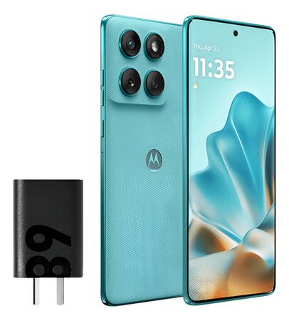 Celular Motorola Edge 60 Fusion (256+8GB) Pantone Amazonite