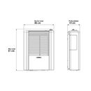 CALEFACTOR COPPENS PELTRE ACERO 4000 kcla/h - TB, MG, C/SALIDA IZQ. - Miniatura 3