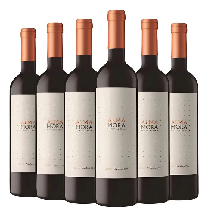 Vino Alma Mora Malbec - Pack x 6 - Vista 2