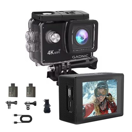 Cámara Deportiva Gadnic AIR 4K WiFi Pantalla LCD 2 Pulgadas Gran Angular 170 16 MP