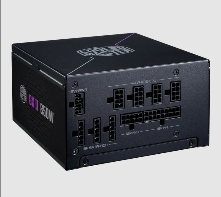 Fuente 850W Cooler Master 80+ Gold GX2 Full M - Vista 2