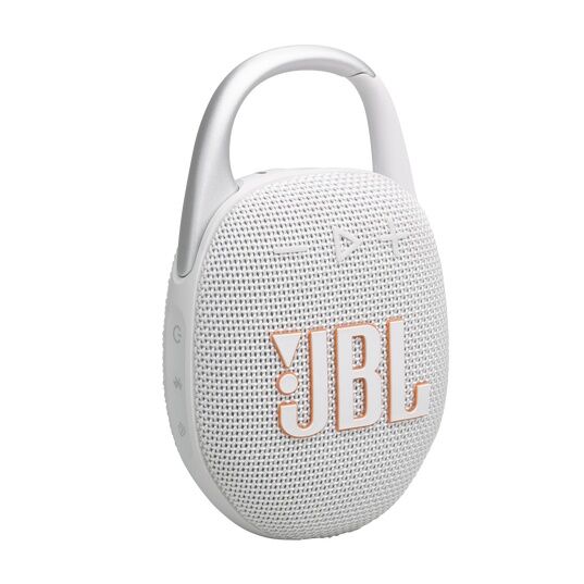 Parlante JBL Clip 5 Bluetooth Blanco - Vista 1