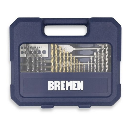 Set Kit Bremen 82 Pzs Mechas Puntas Paleta Titanio 7726