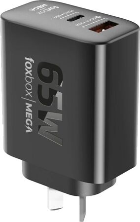 Cargador De Pared Foxbox Mega 65W