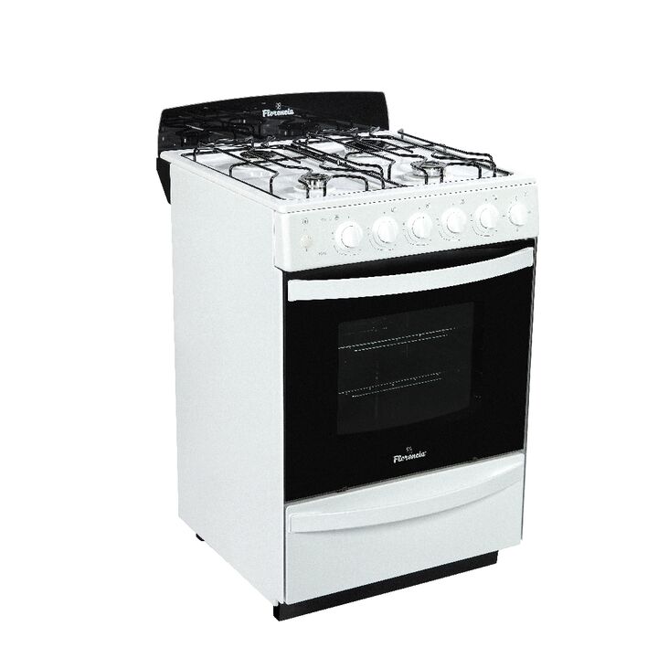 Cocina Florencia 5536F 56CM Multigas Blanca Encendido Electronico Luz - Vista 1