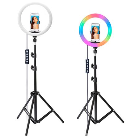 Aro Iluminador Led Rgb Gadnic 26cm 10